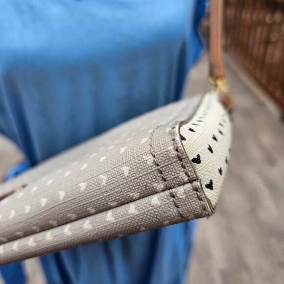 FOSSIL Emma Crossbody Bag Purse, Printed Leather, Pre-owned - Picture 5 of 10